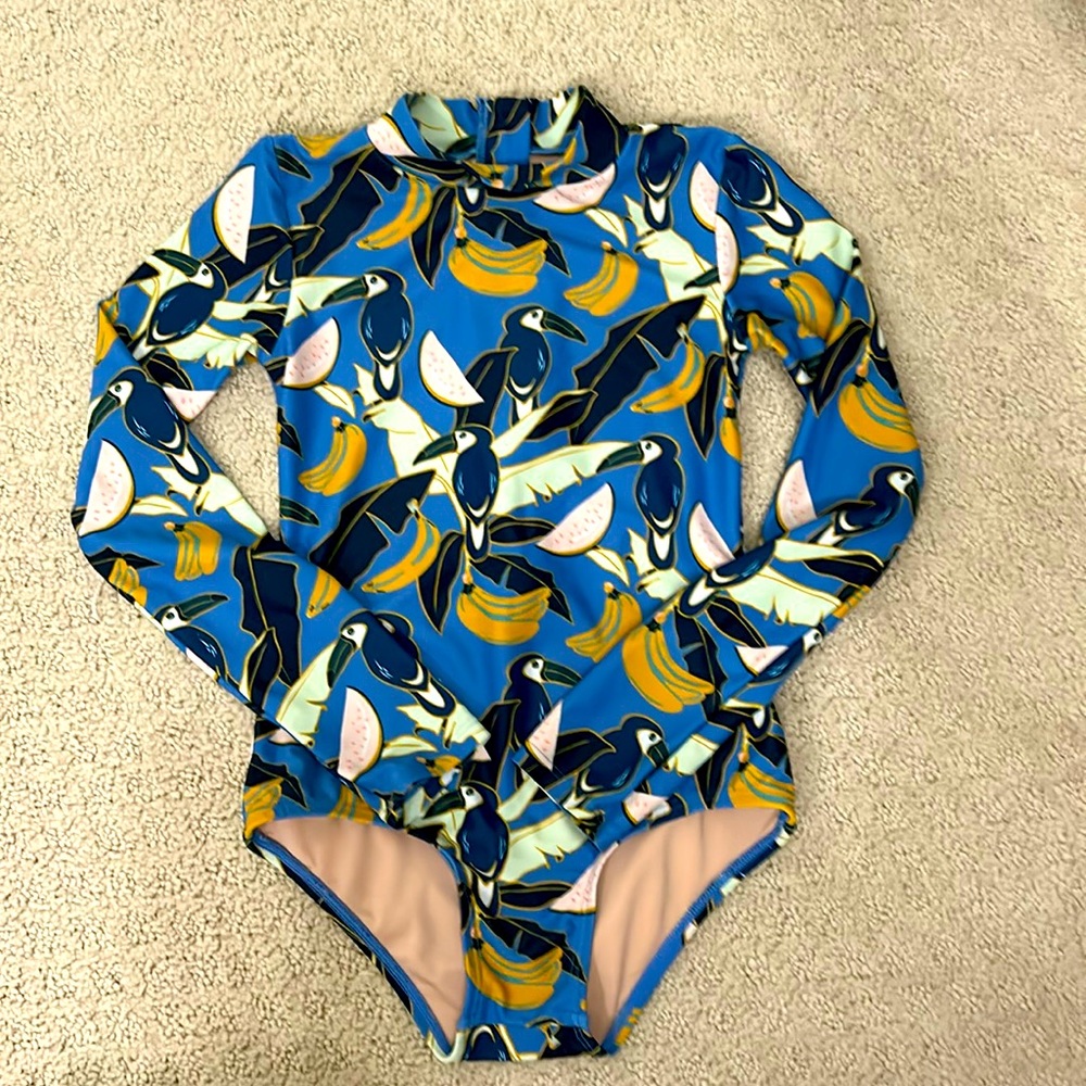 Mott50 Girls Size 6/7 Swimsuit